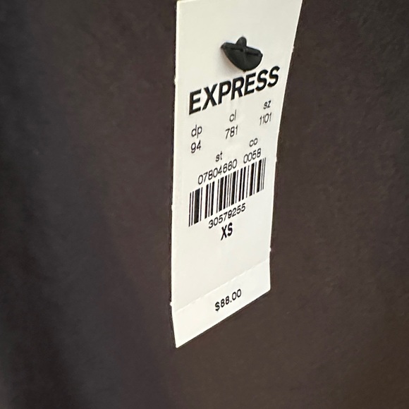 Express Black Backless Dress - Picture 6 of 6
